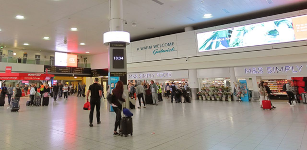 Emirates Airlines LGW Terminal